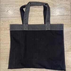 J.P. Morgan Tote Bag Scarborough & Tweed Employee Staff vtg Banker Black‎